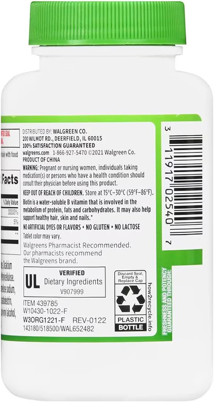 ZZP Biotin and Keratin Supplement - 150 Tablets for Healthy Hair and Nails