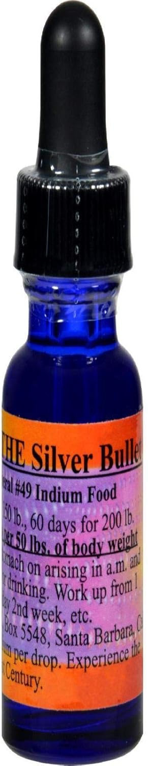 0.5 oz Indiumease Liquid - Natural Silver Bullet Supplement for Health