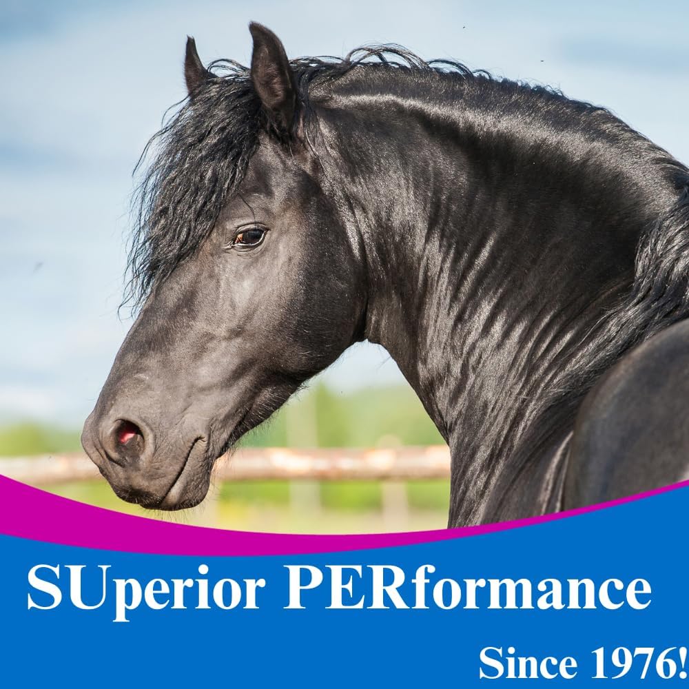 1 Gallon SU-PER Muscle Builder Horse Supplement - Enhance Training & Performance - 4 Month Supply