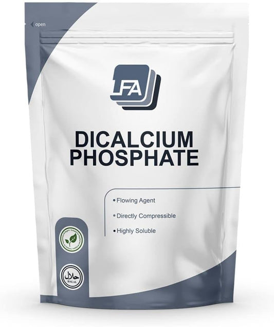 1 kg DCPD Powder for Tablet & Capsule Production - Food Grade Anti-Caking Agent & Supplement Filler - LFA Tablet Presses - BoostGo Australia