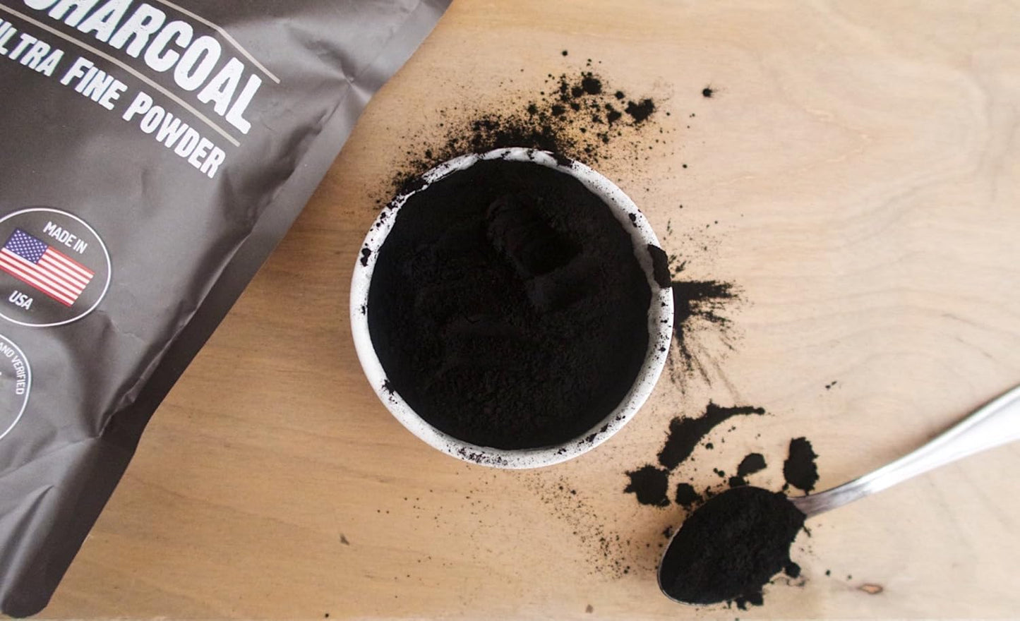 1 lb Ultra Fine Food Grade Activated Charcoal Made in USA by Anthony - Gluten Free