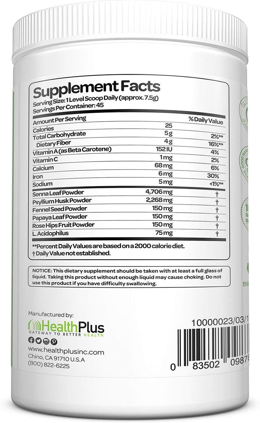 10-Day Super Colon Cleanse Detox - Health Plus | Multiple Cleanses, 12 oz