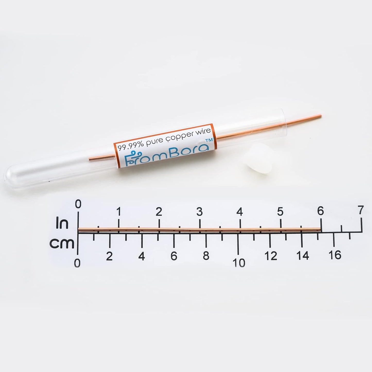10-Gauge 6" Colloidal Copper Wire Pair for Producing Reliable Colloidal Copper Water