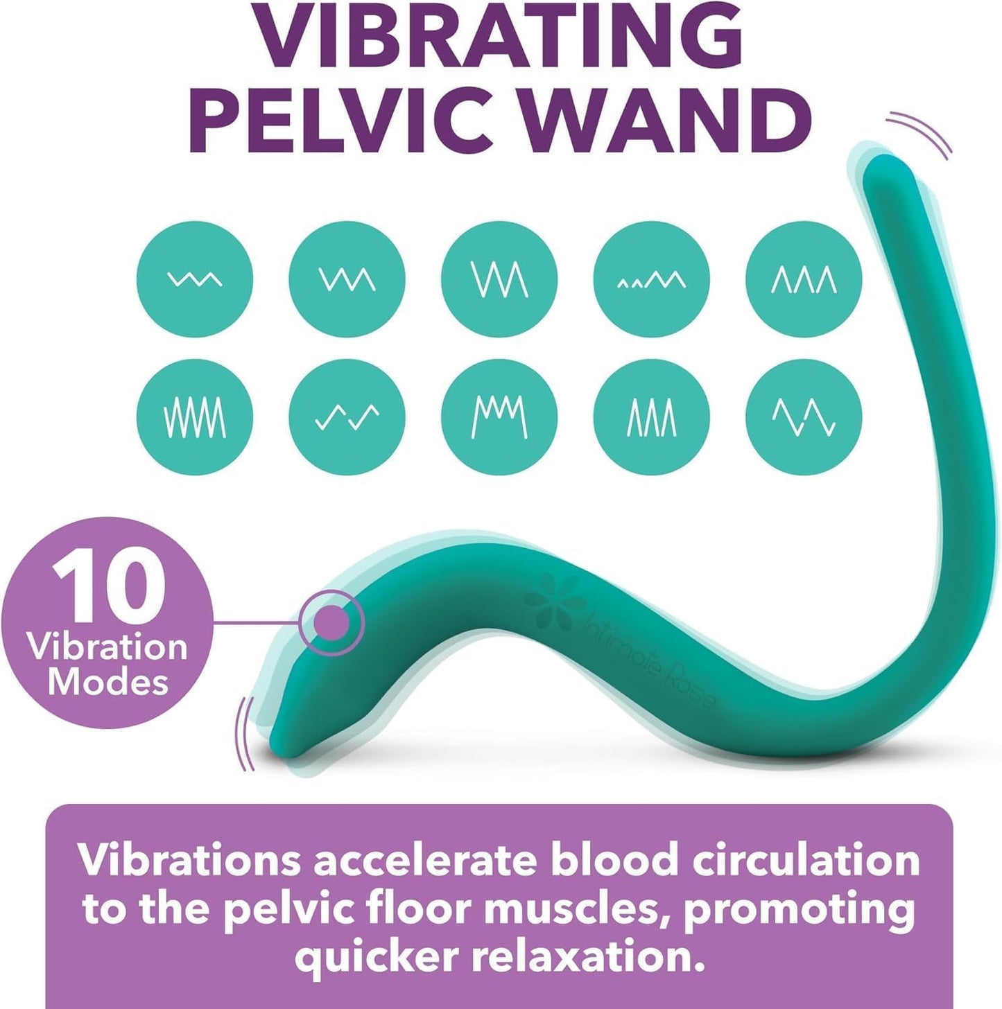 10% Off Intimate Rose Aloe Vera Supplement & Calcium Pelvic Wand with Vibration