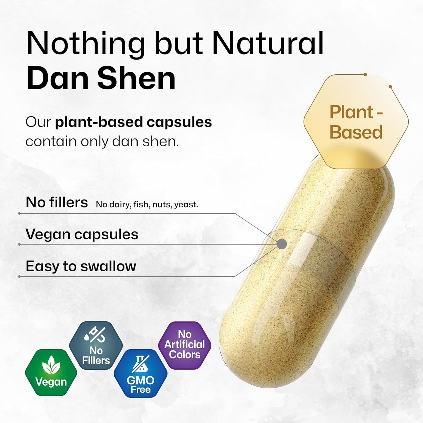 100 Capsules of BIO KRAUTER Pine Bark and Dan Shen Herbal Supplements