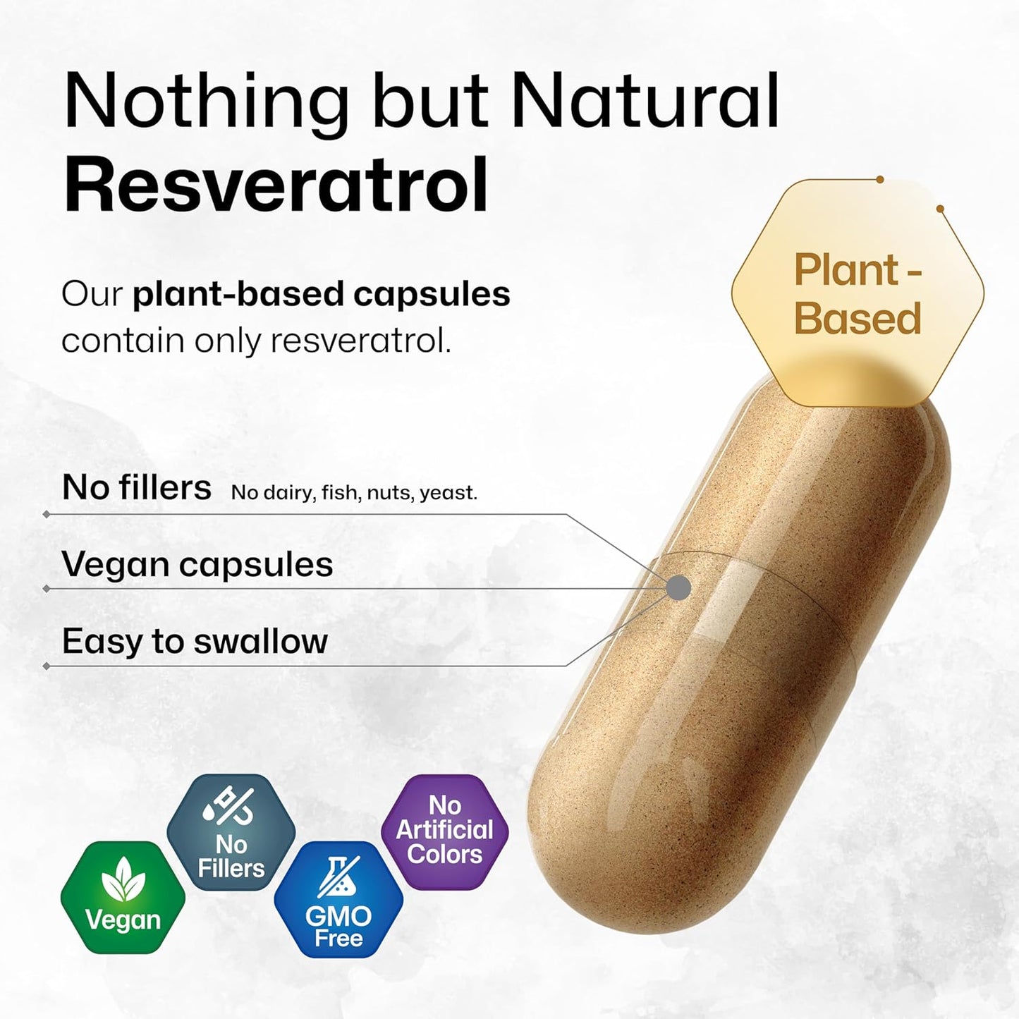 100 Capsules of BIO KRAUTER Resveratrol and Goldenseal Supplement Pack