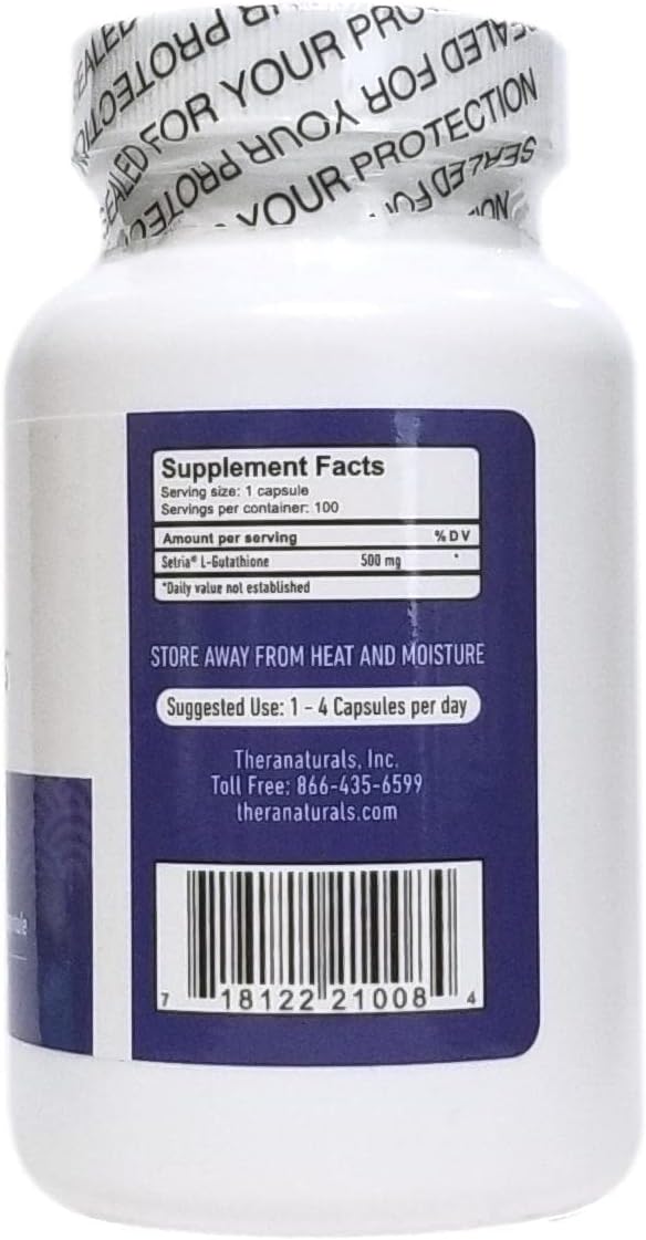 100 Capsules of GSH CAPS for Digestive Health with Glutathione by Holistic Health International, LLC
