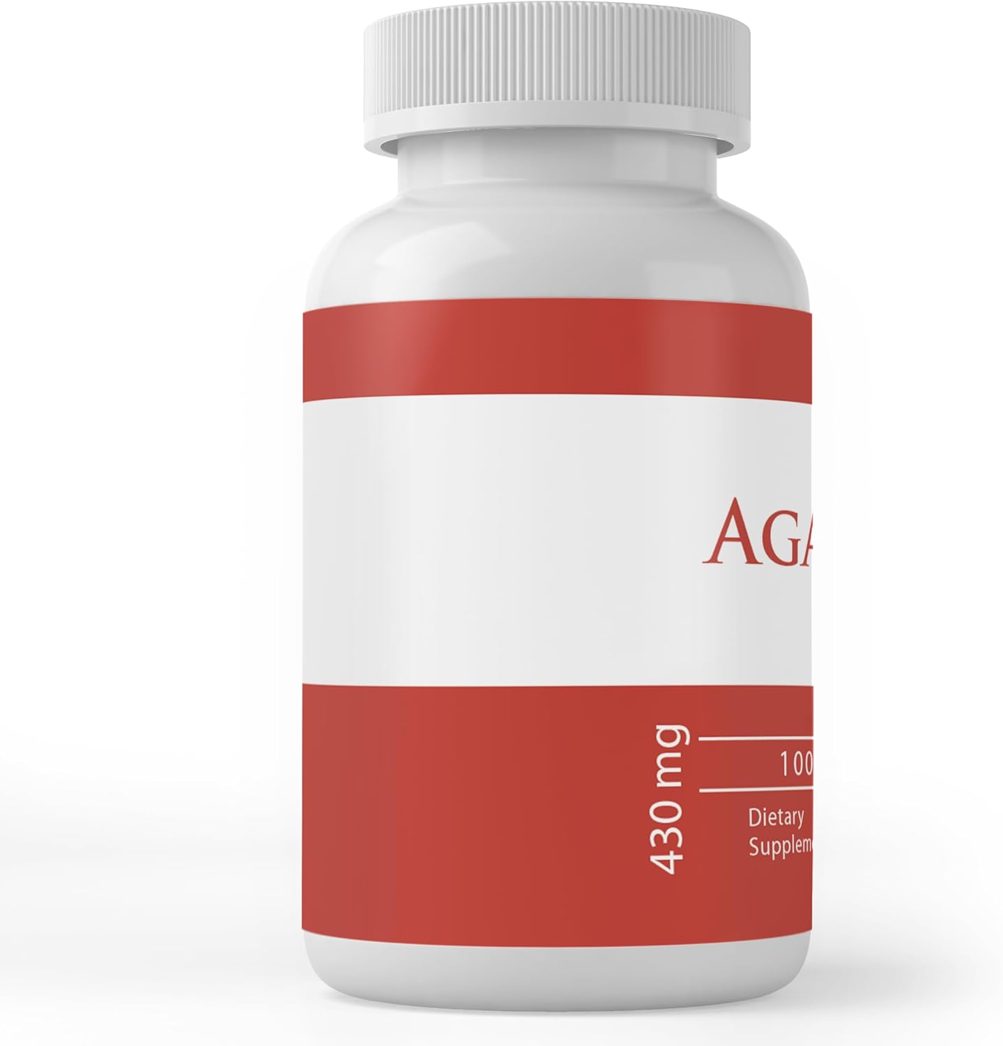 100 Capsules of Lab Verified Agaricus with Pure Original Ingredients - No Additives or Fillers