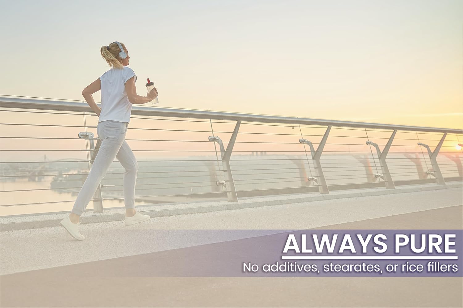 100 Capsules of Lab Verified Glycine: Pure Original Ingredients, No Additives or Fillers