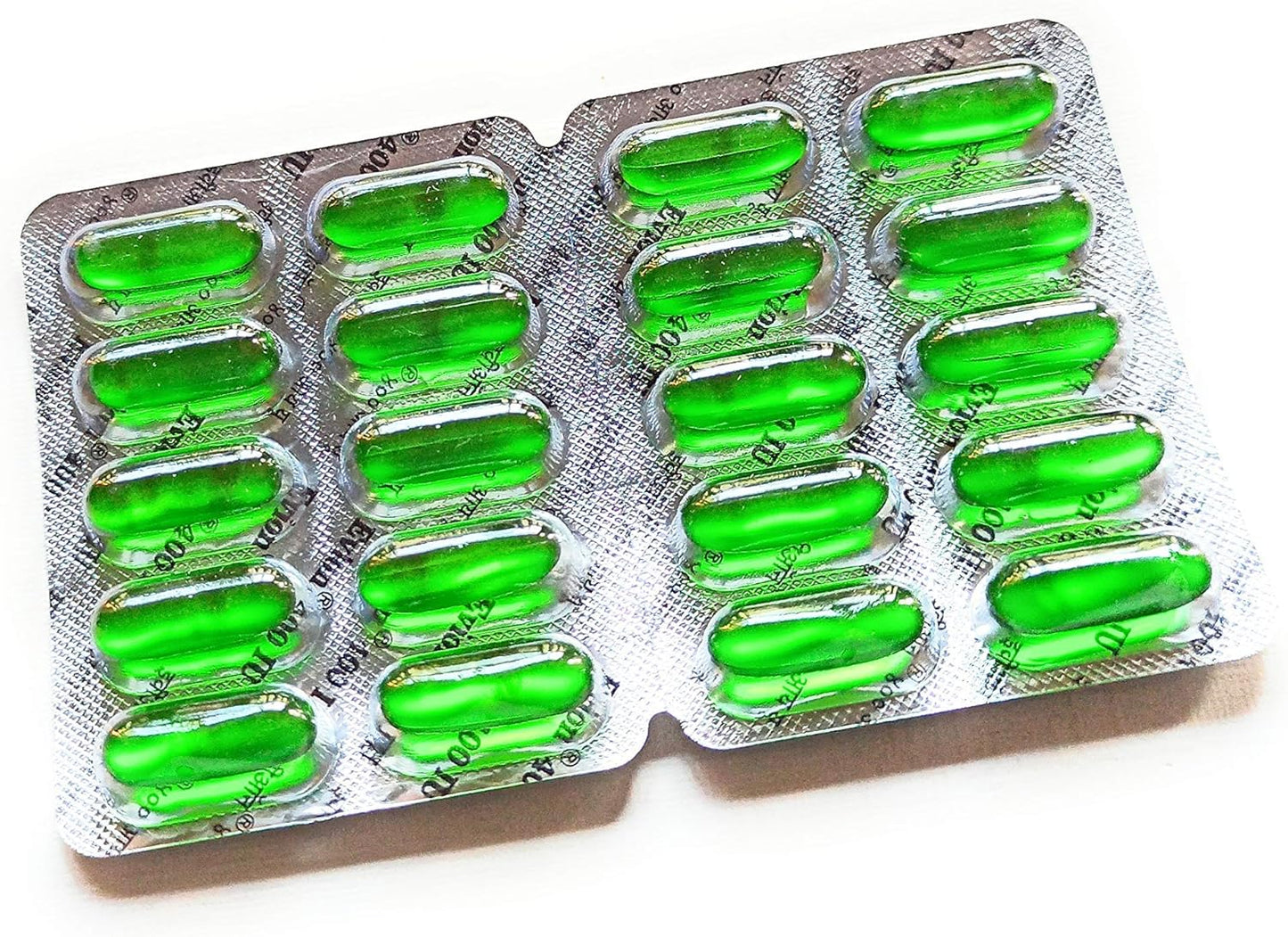 100 Capsules of Merck Evion Vitamin E Supplement - 400mg