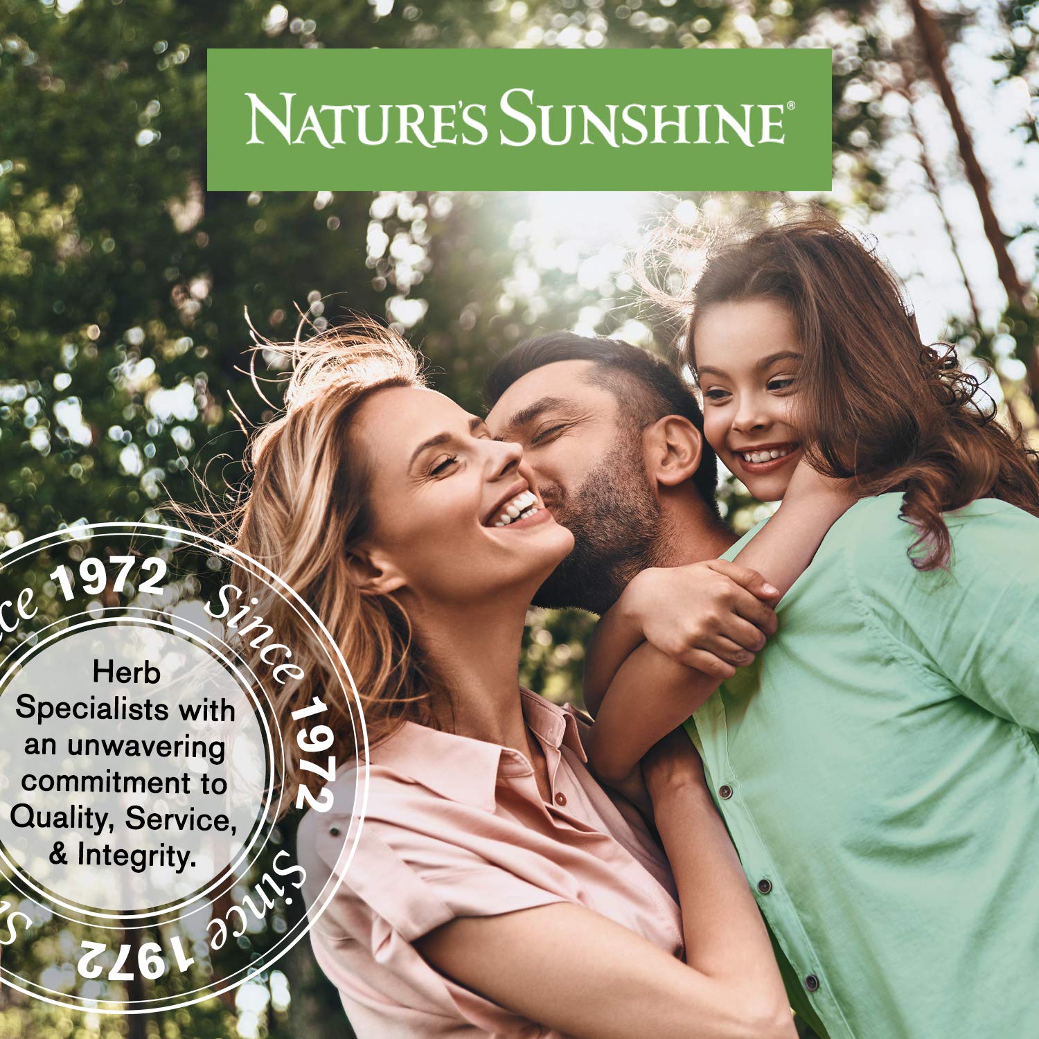100 Capsules of Nature's Sunshine Spirulina - Pure and Nutrient-Rich Dietary Supplement