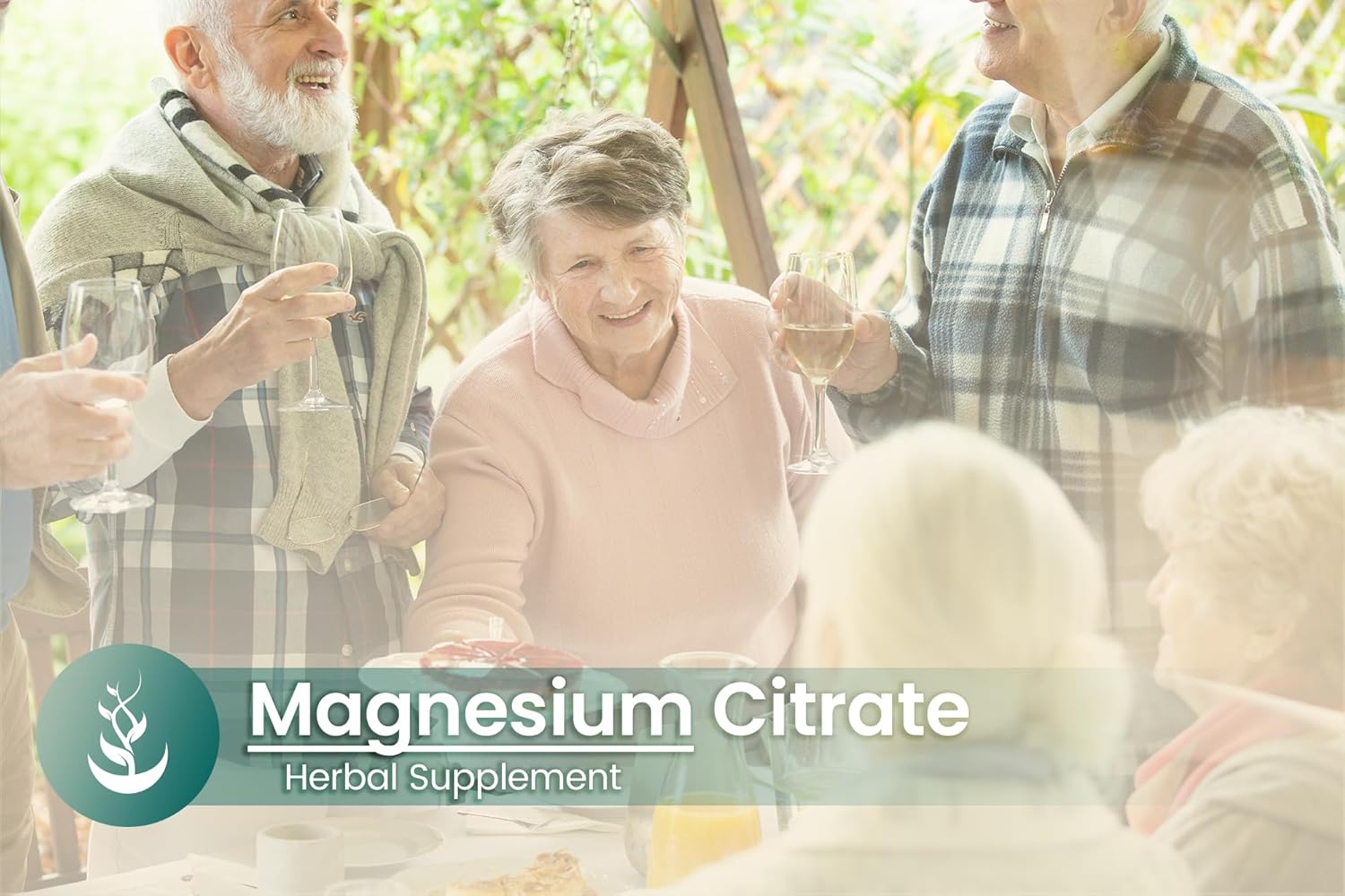 100 Capsules of Pure Magnesium Citrate with Original Ingredients, Lab Verified - No Additives or Fillers Included
