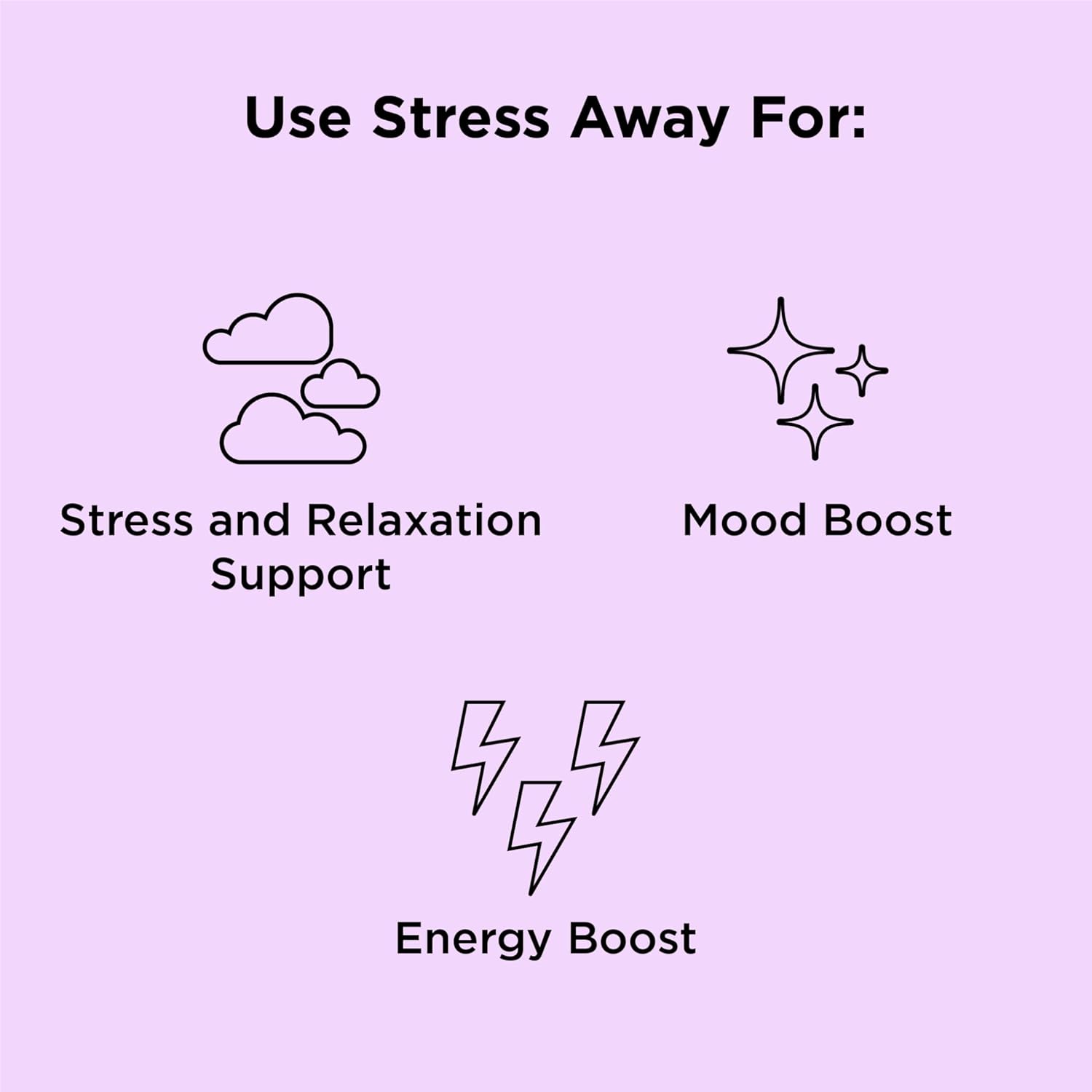 100 Count nbpure Stress Away Capsules - Natural Stress Management Supplement