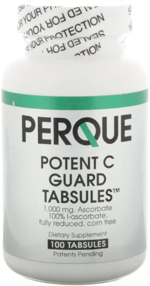 100 Count Perque Potent C Guard 1000 mg Dietary Supplement