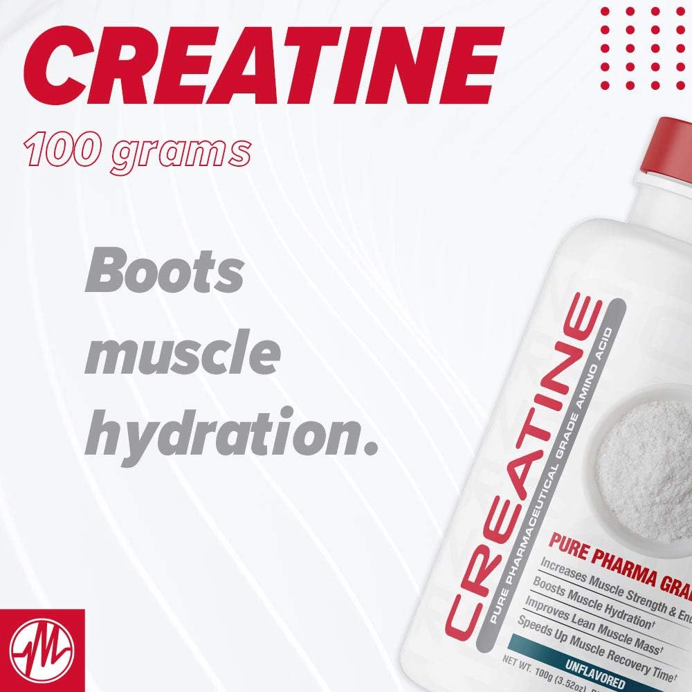 100 Grams Metabolic Nutrition Creatine Powder - Boost Muscle Strength and Energy Levels