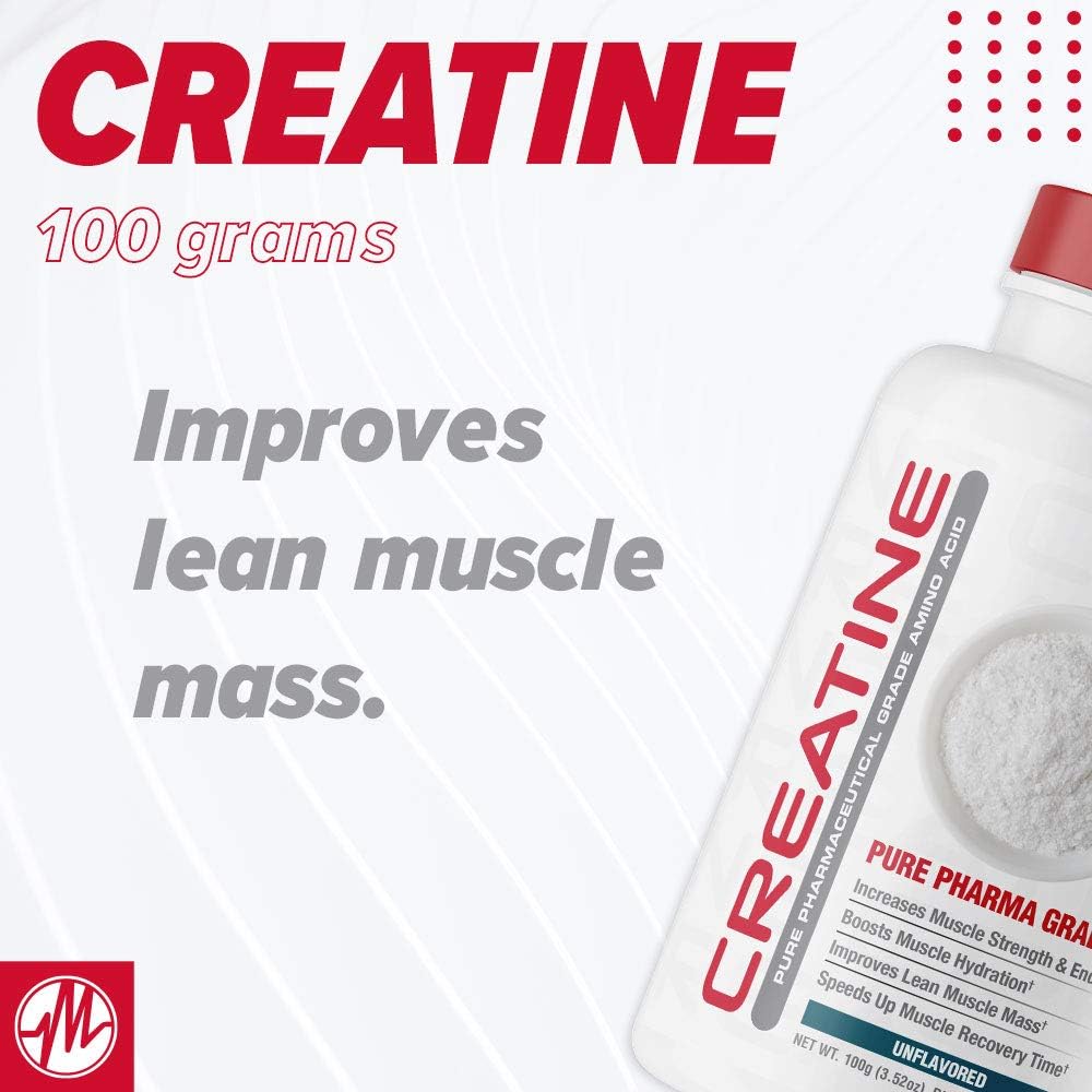 100 Grams Metabolic Nutrition Creatine Powder - Boost Muscle Strength and Energy Levels