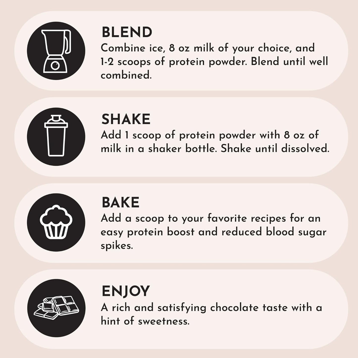 100% Grass-Fed Whey Chocolate Protein Powder | Non-GMO, Gluten-Free, No Artificial Flavors | 15 Servings