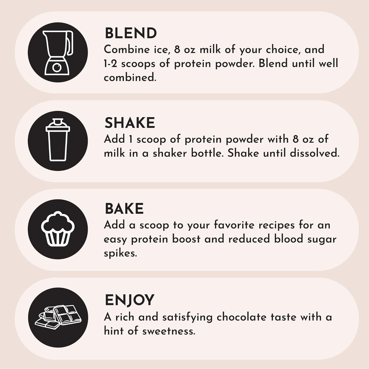 100% Grass-Fed Whey Chocolate Protein Powder | Non-GMO, Gluten-Free, No Artificial Flavors | 15 Servings