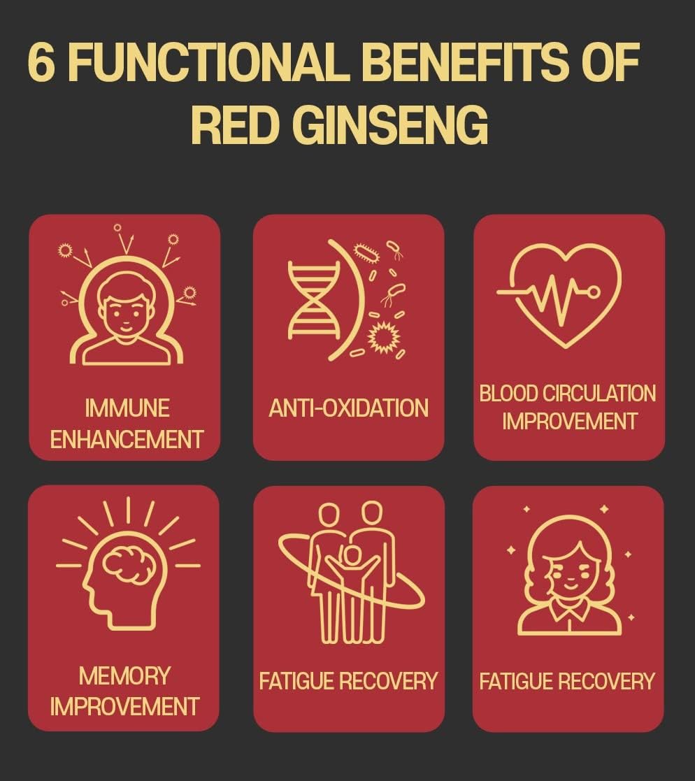 100% Korean Red Ginseng Extract Gold 240g - Boost Immunity, Mental Performance, Stamina, Energy - 6 Year Roots (13mg/g)