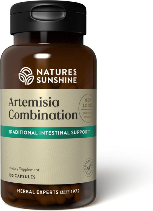 100 Kosher Caps of Nature's Sunshine Artemisia Combination