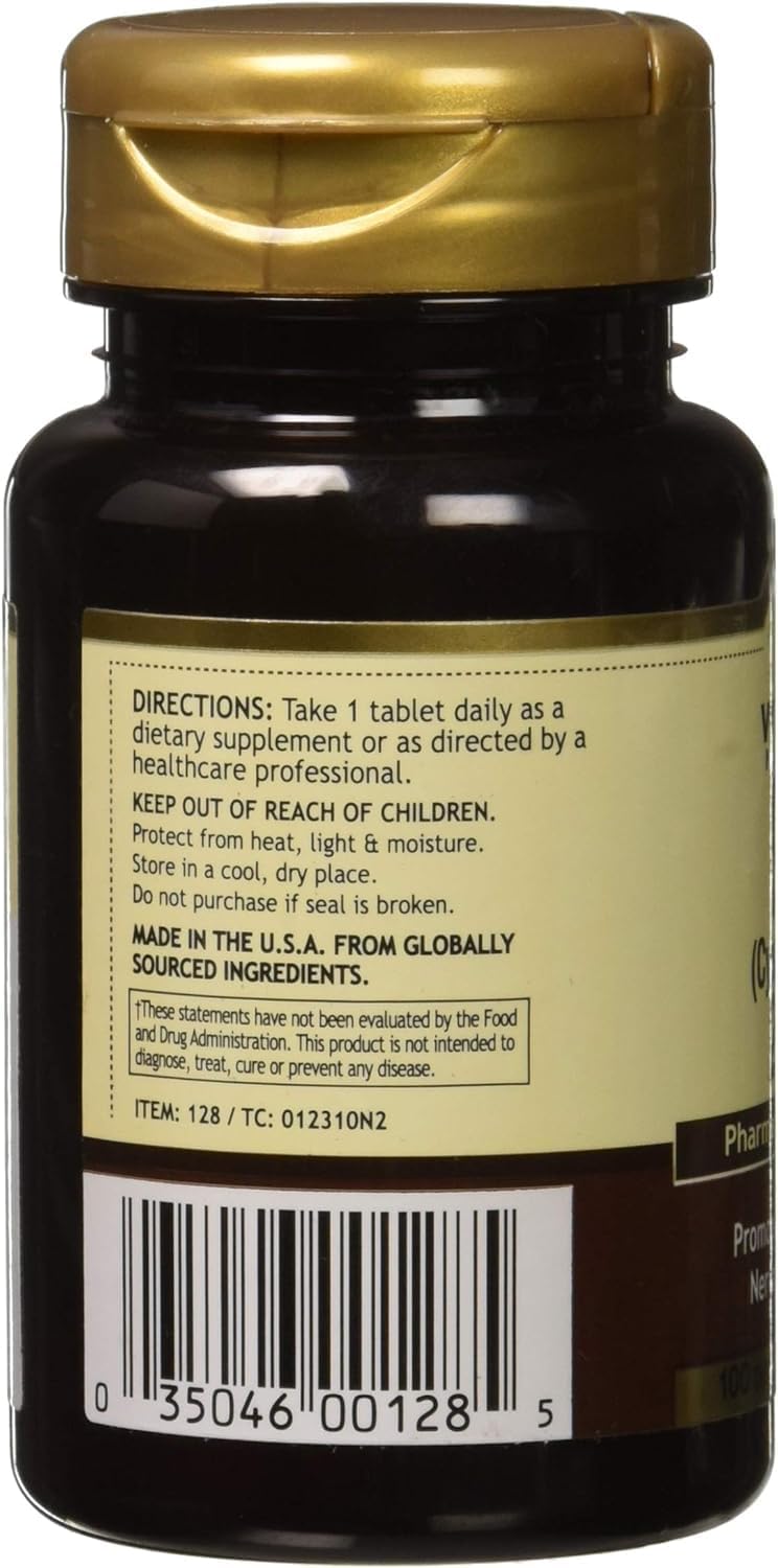 100 Mcg Windmill Vitamin B-12 Tablets - 100 Count Bottle