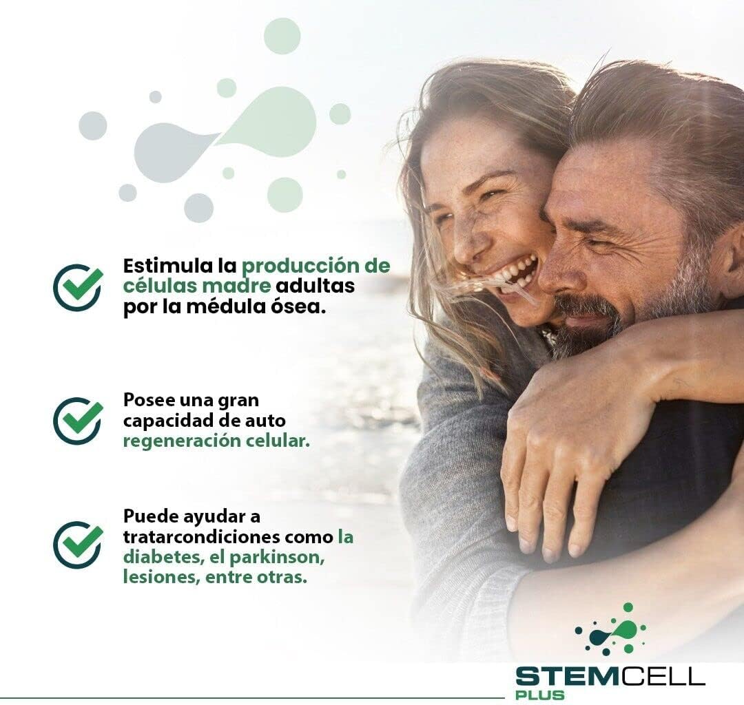 100% Natural Stem Cell Plus for Inflammation and Joint Pain Relief - Promotes Tissue and Cell Regeneration