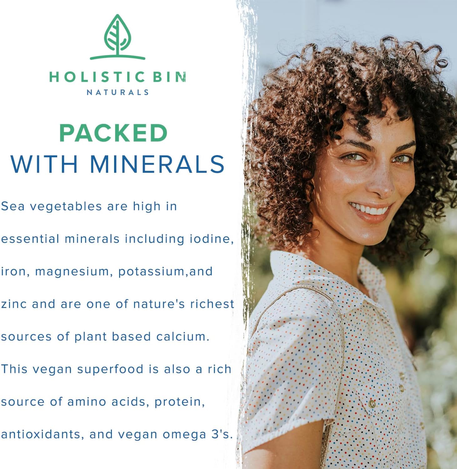 100% Pure Caribbean Sea Moss & Dulse Seaweed Capsules - Rich in Antioxidants, Minerals, Iodine - 40 Capsules