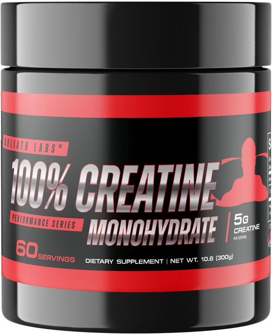100% Pure Creatine Monohydrate for Strength, Muscle Gain, Workout Recovery - 60 Servings, 300g - BoostGo Australia