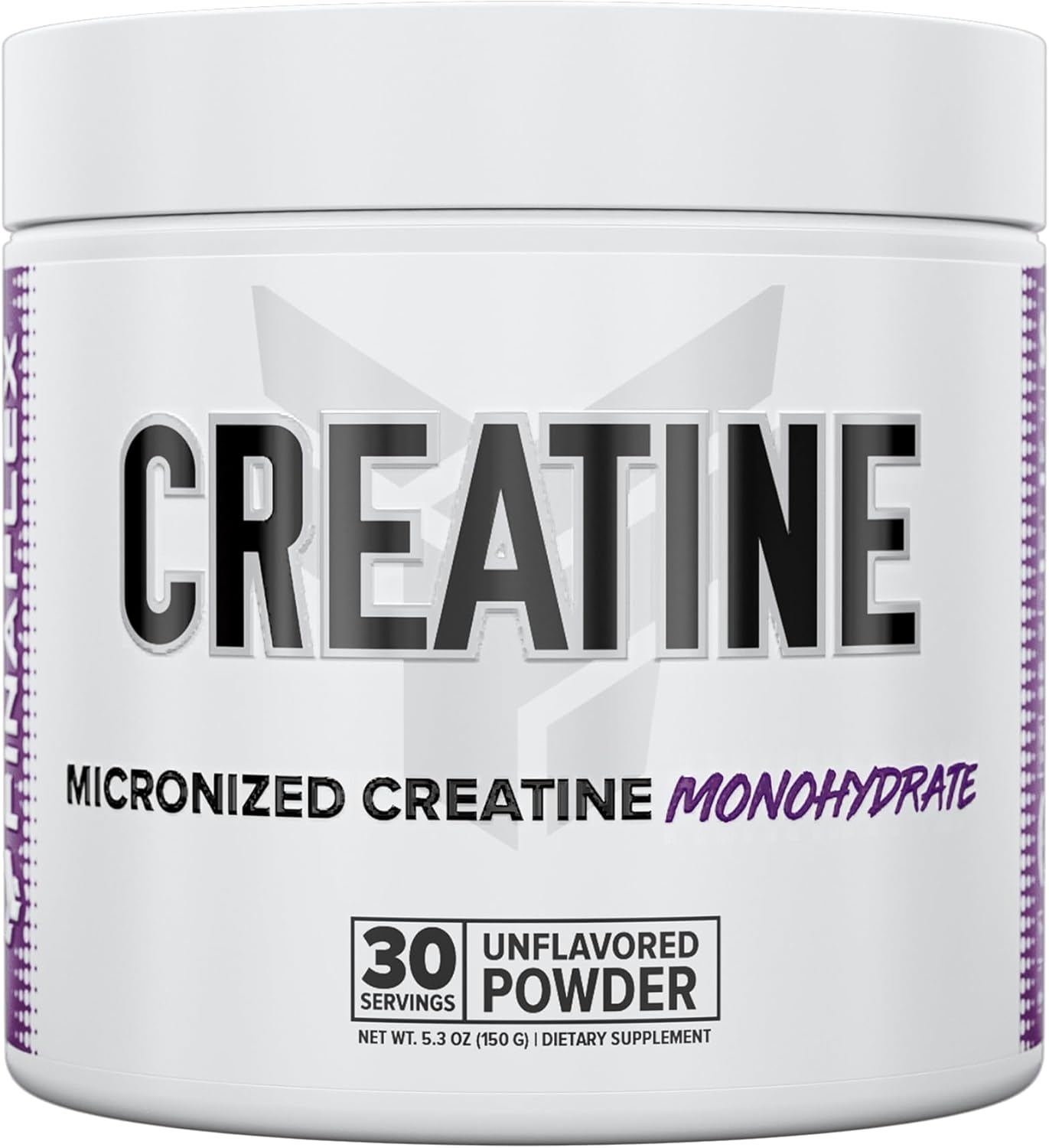100% Pure Micronized Creatine Monohydrate Powder - 5.3 oz, Unflavored - Enhances Muscular Strength, Size, and Performance - 30 Servings