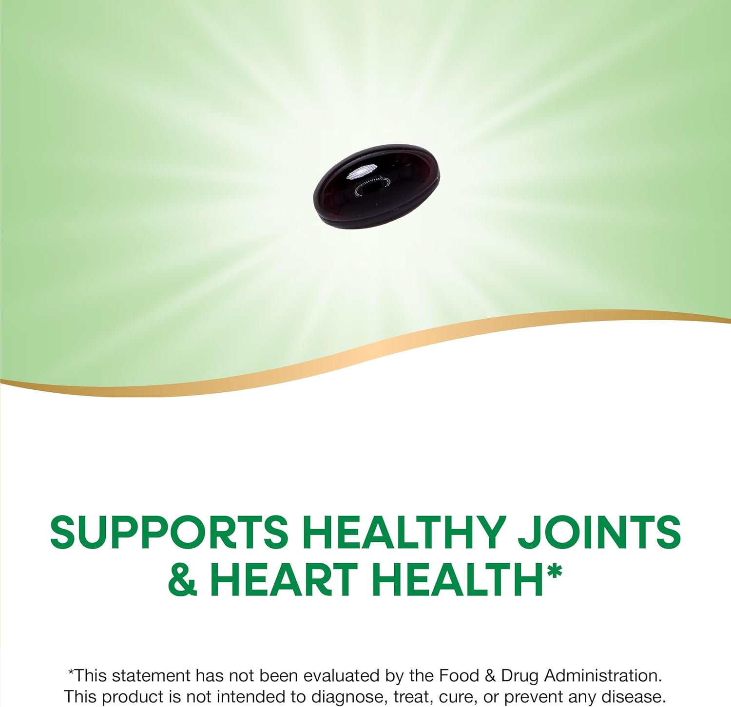 100% Pure Omega-3 Krill Oil Softgels for Cardiovascular & Joint Health - 30 Count