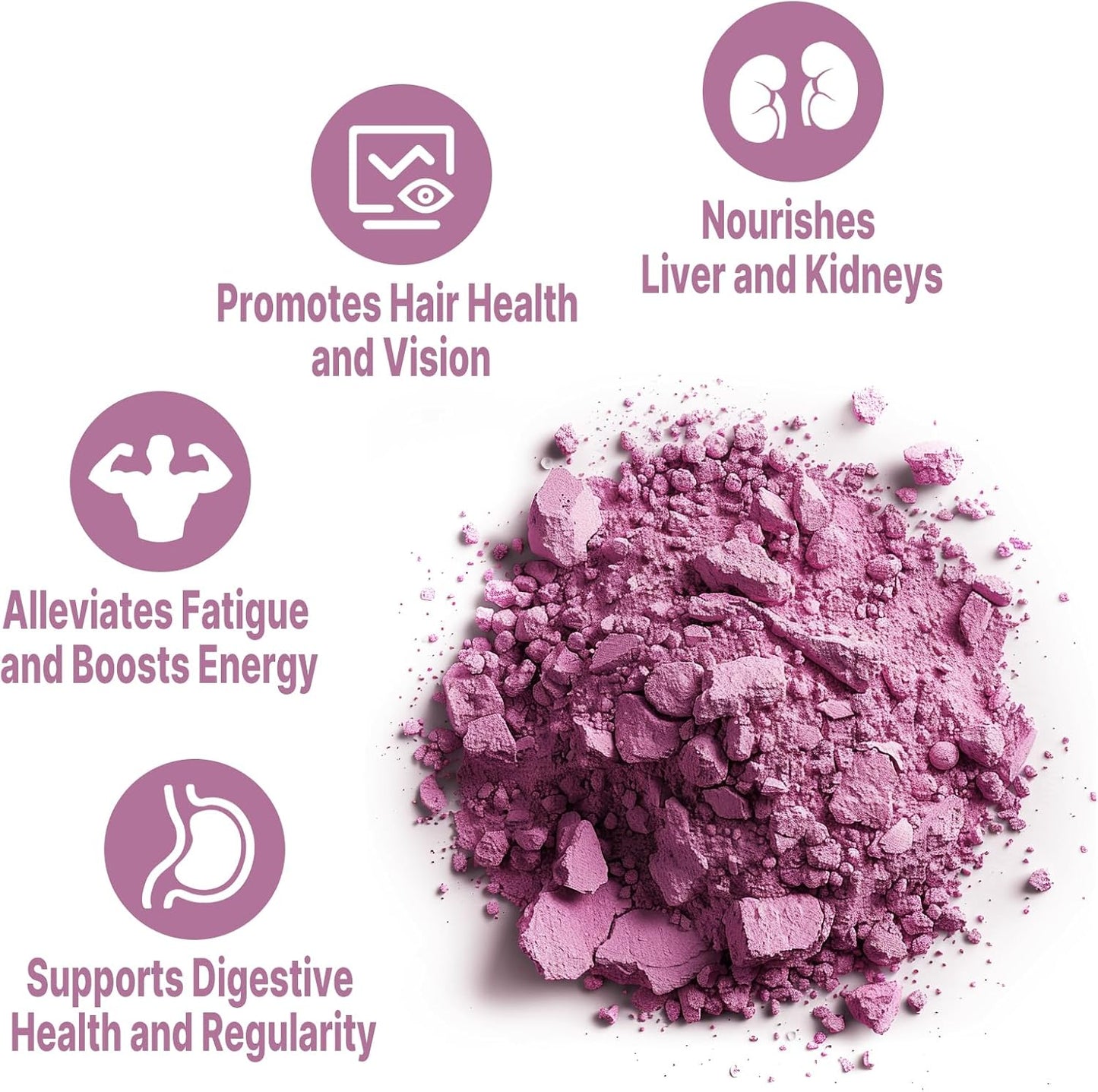 100% Pure Organic Mulberry Juice Powder - 16 oz - Supports Liver & Kidney - Rich in Vitamins - Green Superfood