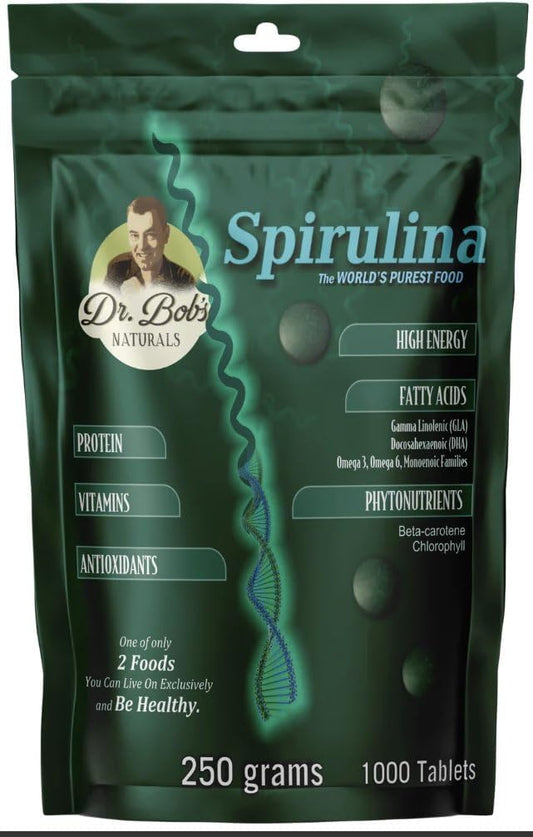 100% Pure Raw Organic Spirulina Tablets - Vegan Protein Source from India - NaturalZing Awaken, Nourish, Empower Your Life