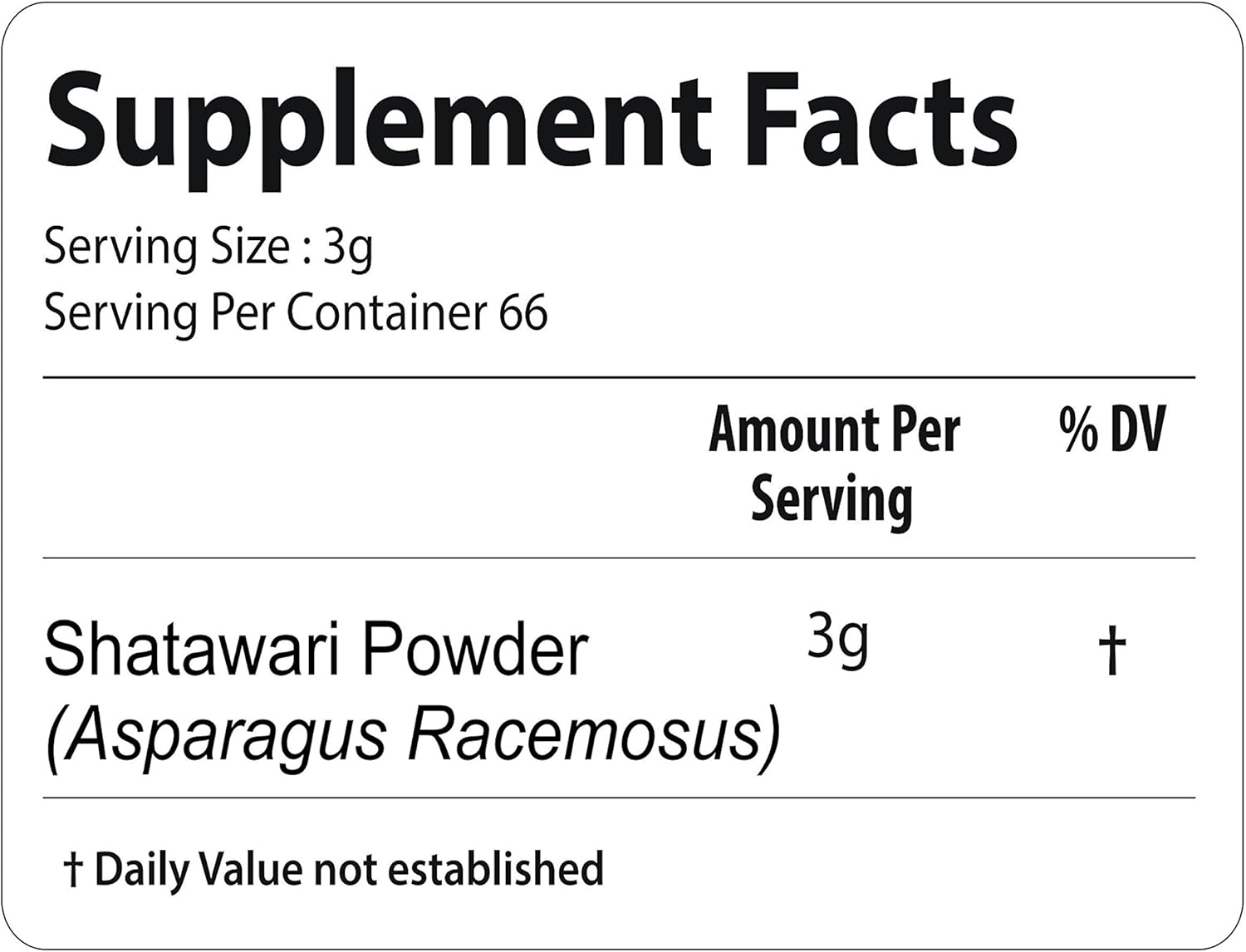 100% Pure Shatavari Root Powder - Ayurvedic Women's Tonic | Organic Asparagus Racemosus Supplement | Vegan, Gluten-Free, Non-GMO (7 oz)