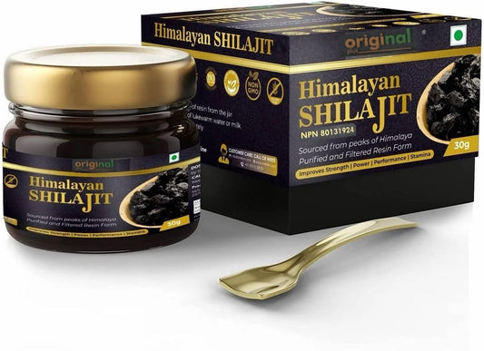 100% Pure Shilajit Resin 30g from The Himalayas - High Potency 1000mg - Original & Pure