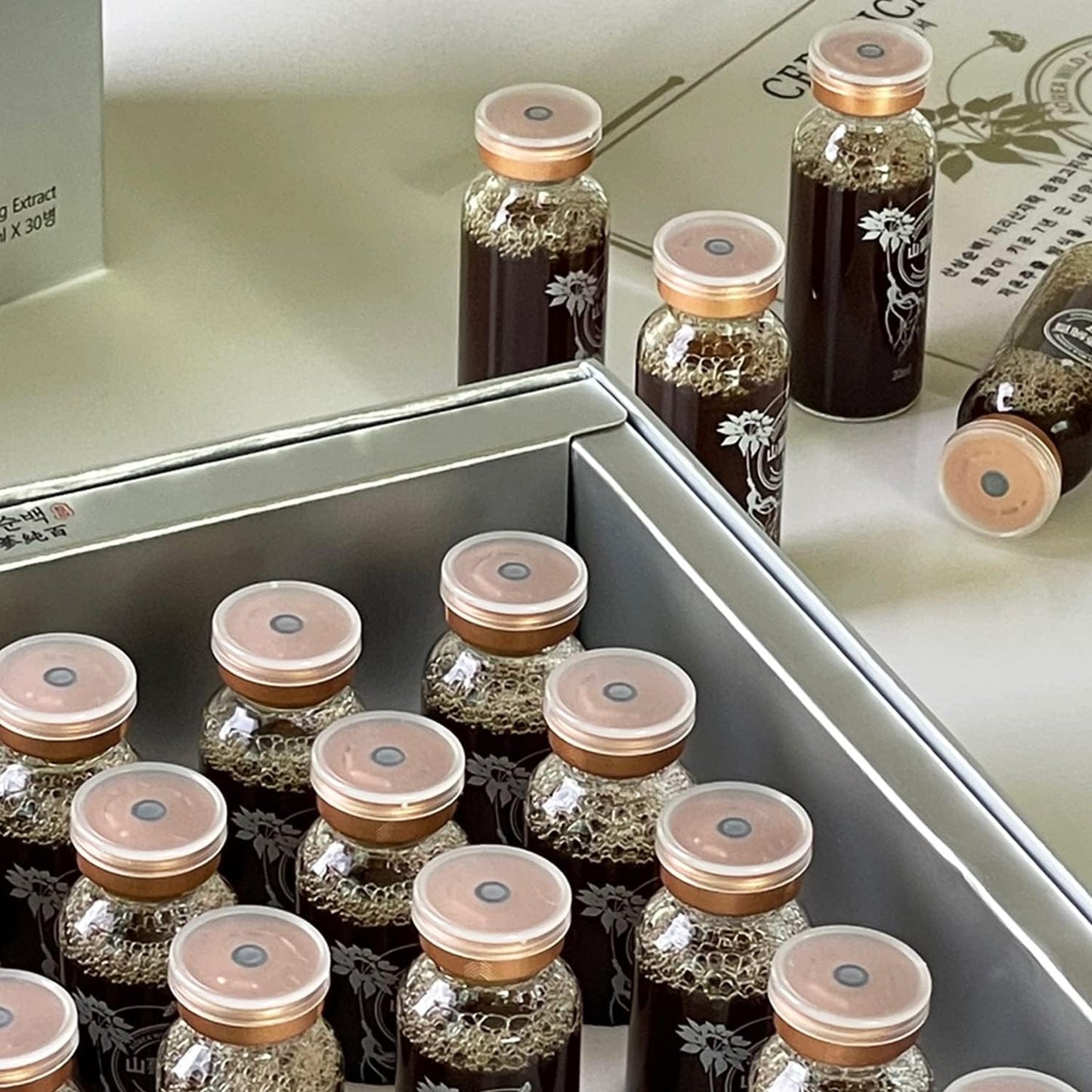 100% Pure Wild Ginseng Extract - KPurity (30 Bottles x 20ml)