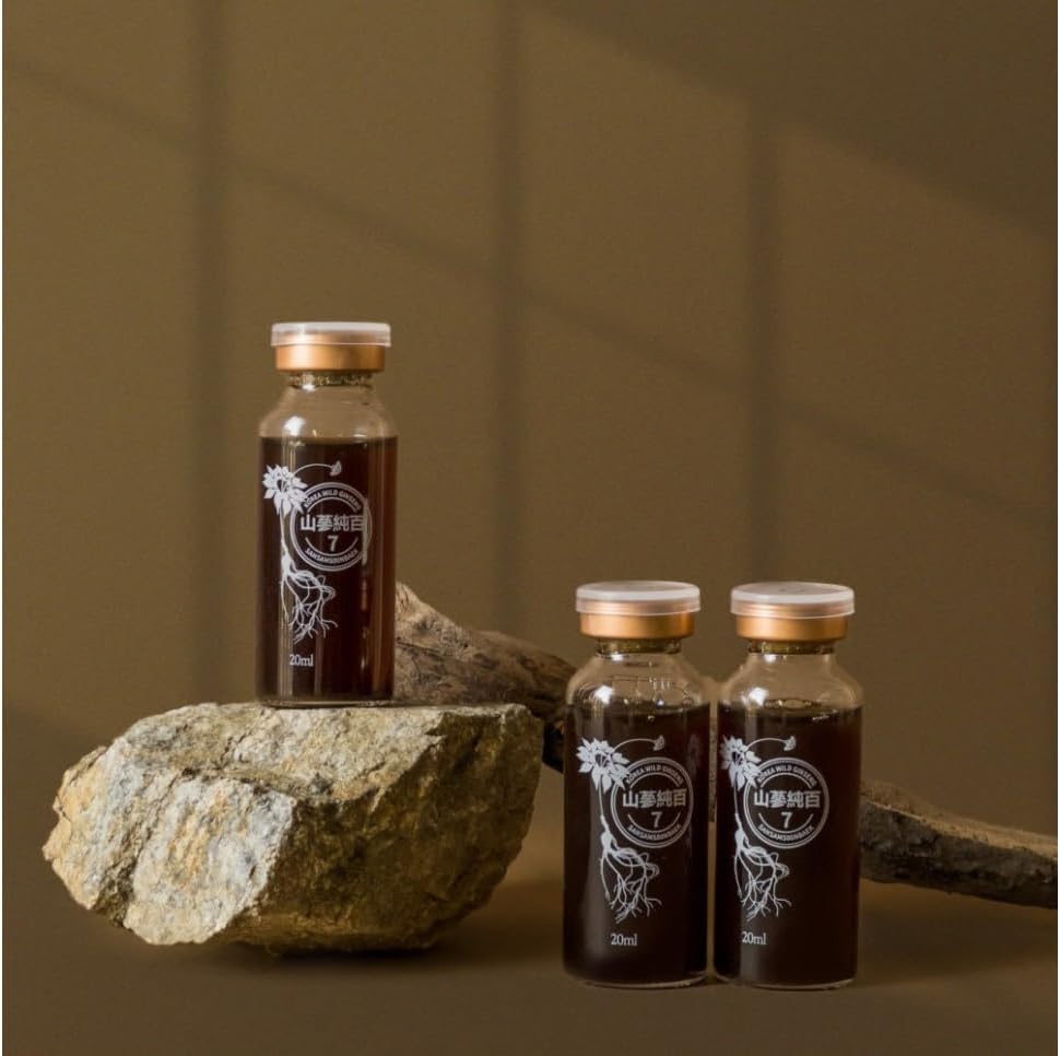 100% Pure Wild Ginseng Extract - KPurity (30 Bottles x 20ml)