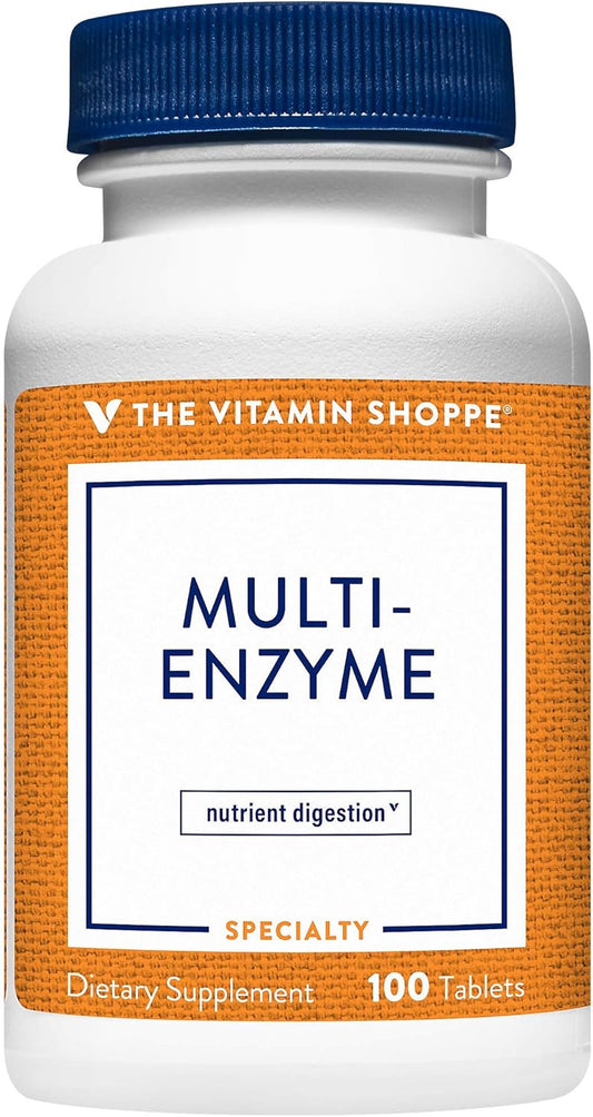 100 Tablets of Multi Enzyme for Improved Protein, Carb, and Fat Digestion & Absorption - BoostGo Australia