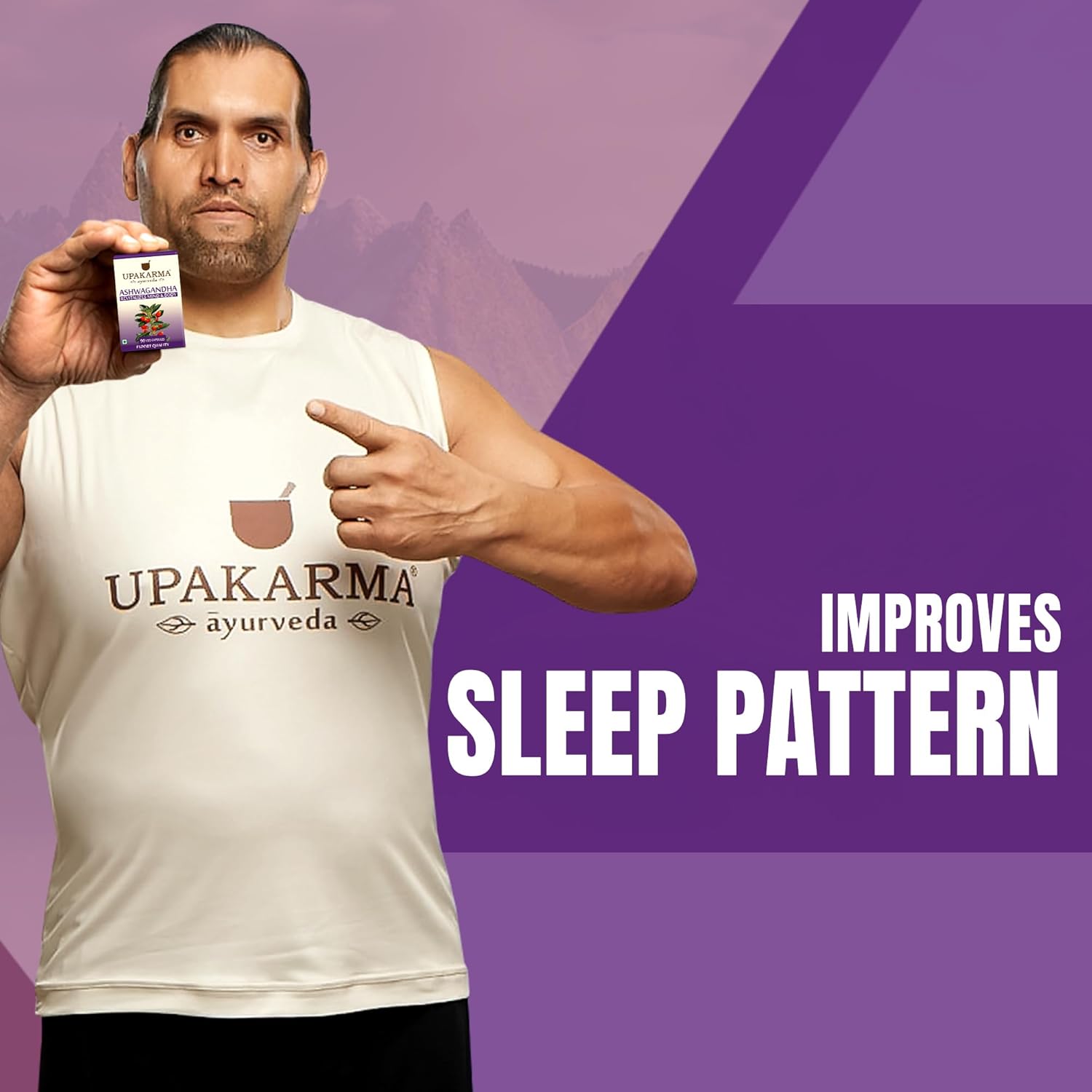 100% Vegan Ashwagandha Extract Capsules - Mood Enhancer & Immune Support - 1000 MG Daily Dosage - 45 Days Supply