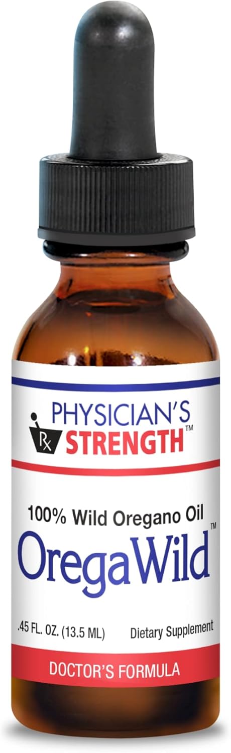 100% Wild Oregano Oil - Physician's Strength OregaWild - 13.5 mL - 216 Servings