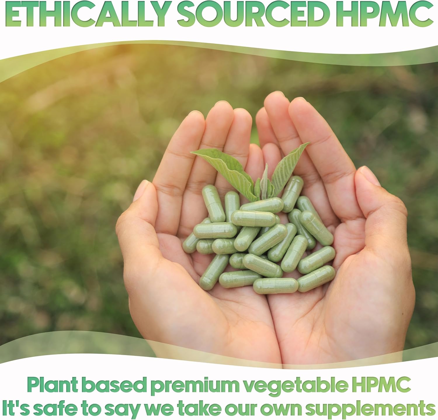 1000 Count Delayed Release Size 2 Clear Empty Vegan Capsules for DIY Vegetable Filling