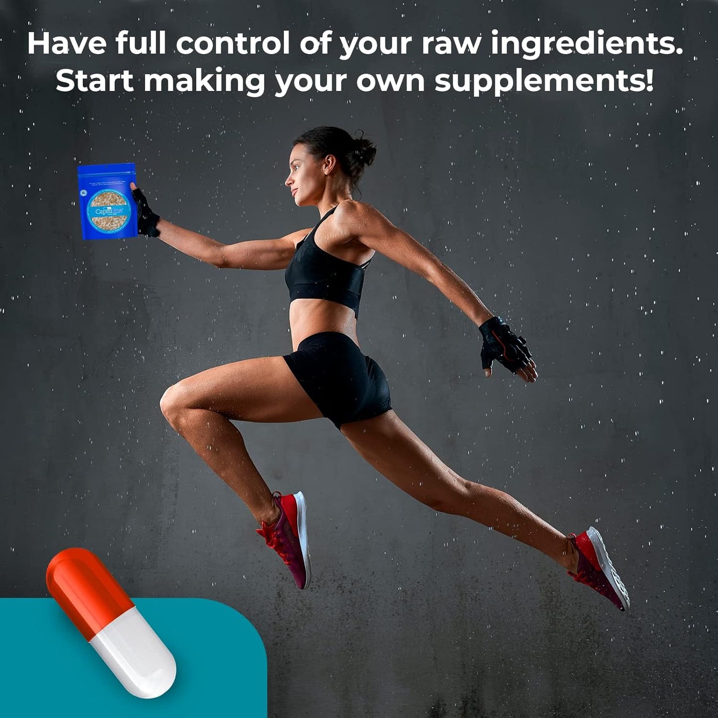 1000 Count Size 2 Clear Empty Gelatin Capsules for DIY Pill Filling - Bovine Gel Caps - Kosher, Gluten-Free, Non-GMO (Clear)