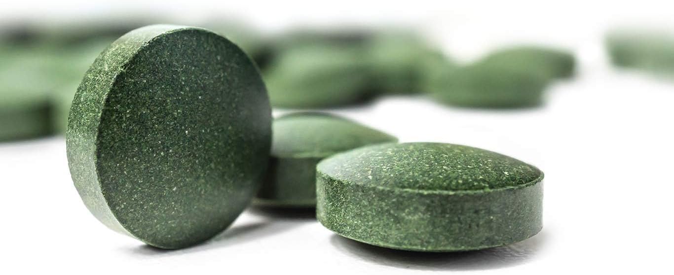 1000 Tablets of Vegan Spirulina Chlorella + CGF for Immune System Boost, Protein, Energy, Recovery | Alkalyzing & Nutrient Dense Detox Formula