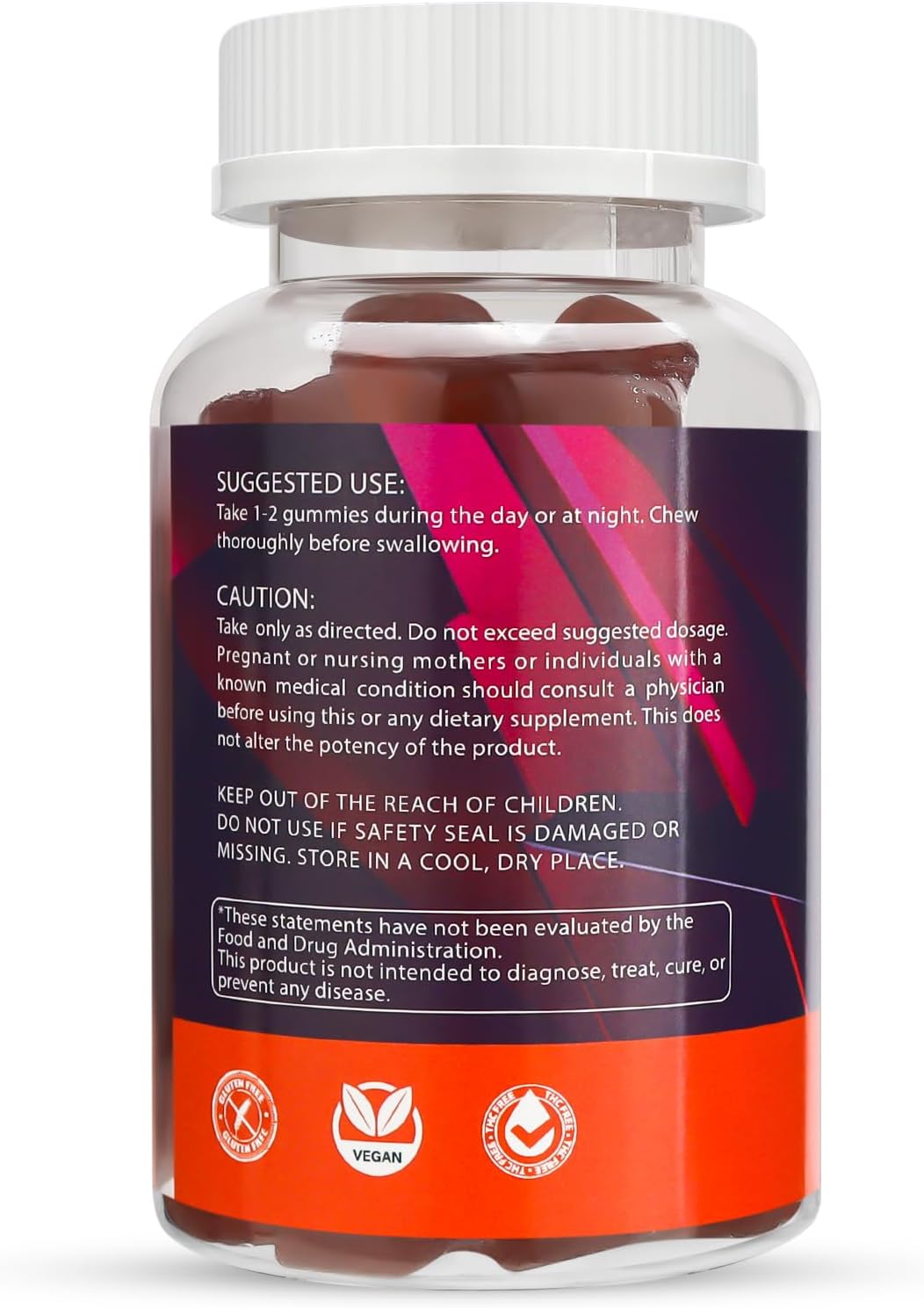 1000MG NLIEOPDA Power Gummies - Advanced Strength Chewable Vitamin Supplement with All-Natural Ingredients - 60pcs