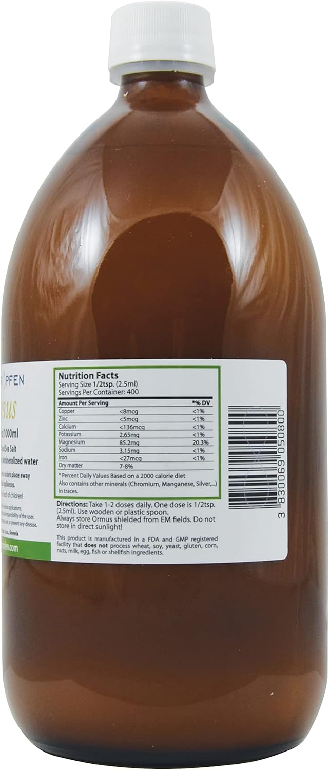 1000ml Heiltropfen® Ormus Liquid Concentrate with Atomic Minerals - 33.8 Fl Oz