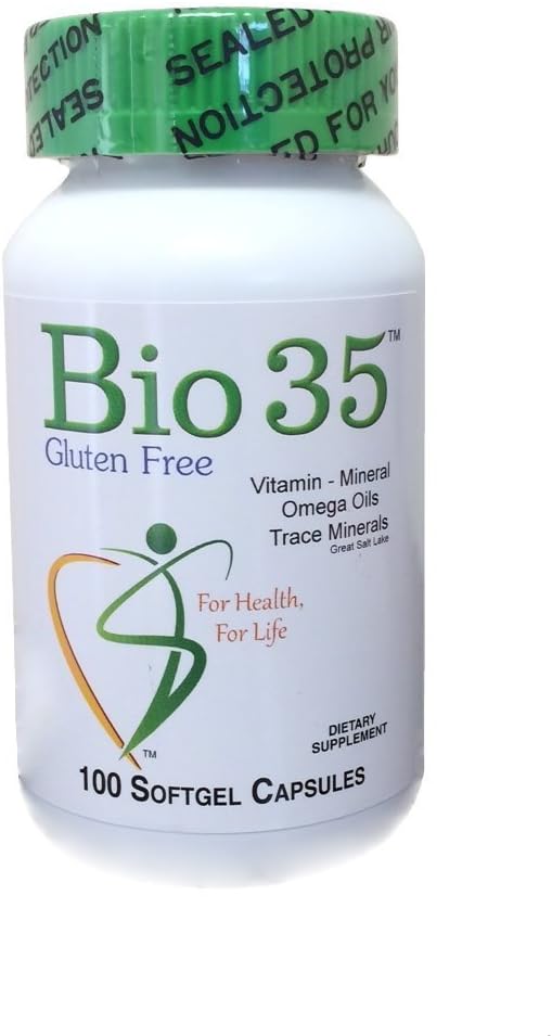 100ct Bio-35 Dietary Supplement Capsules - Gluten-Free Formula for Overall Health and Wellness