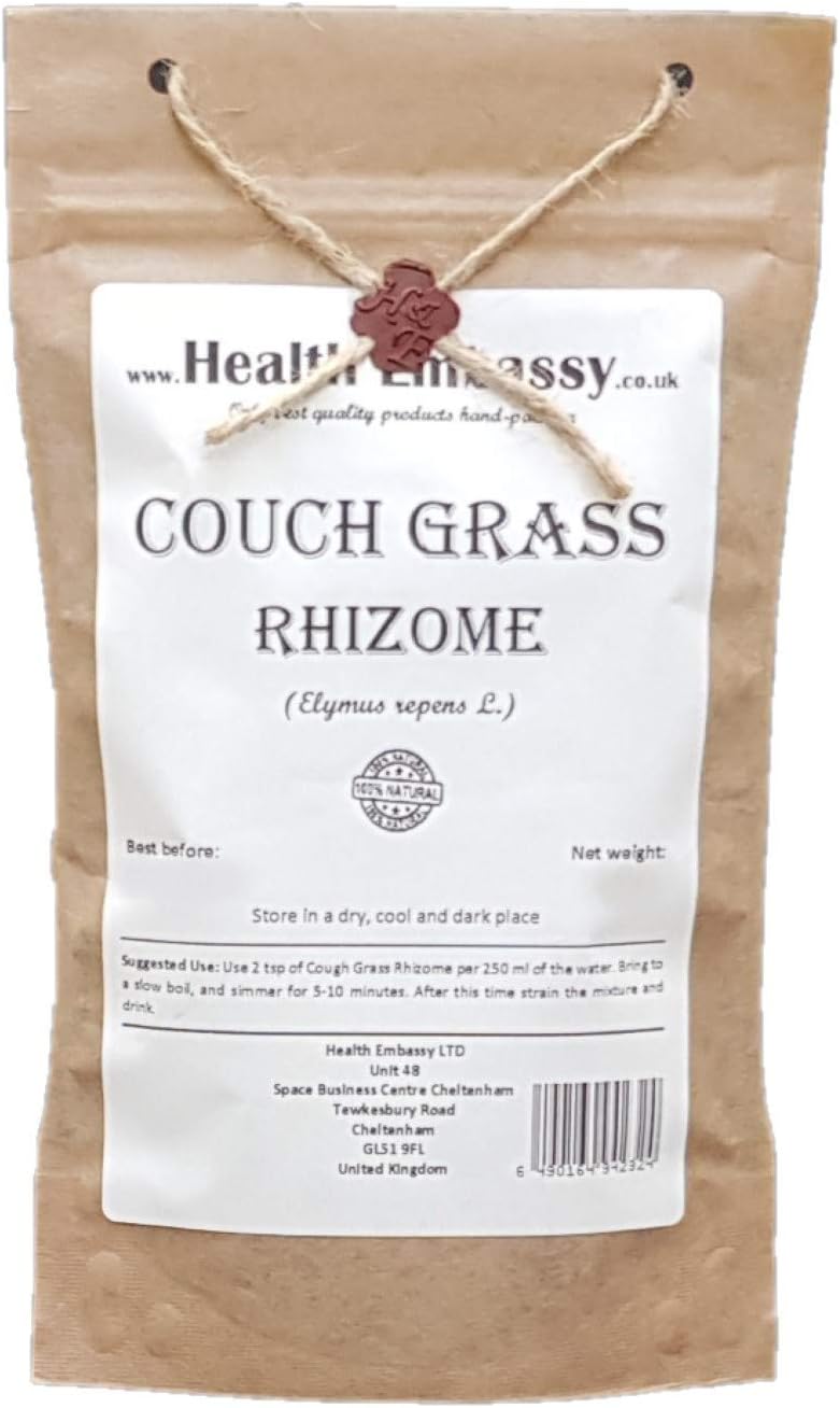 100g Health Embassy Couch Grass Rhizome Herbal Tea - Elymus Repens L