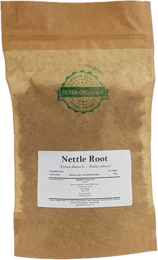 100g Herba Organica Nettle Root Powder - Urtica Dioica L - Stinging Nettle Supplement