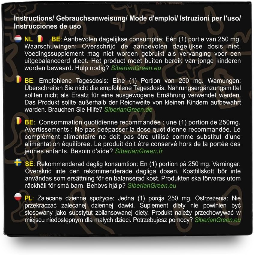 100g Siberian Altai Golden Mountains Shilajit Resin with Measuring Spoon - Pure Authentic Green Shilajit - Quality & Safety Certified