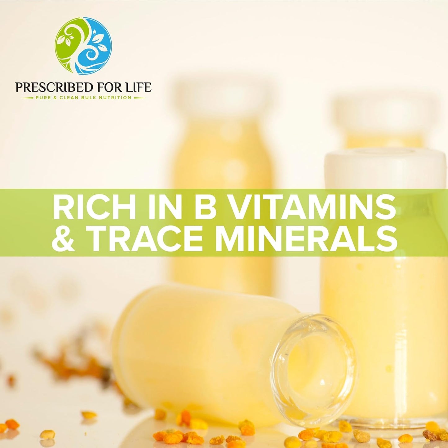 10kg Prescribed For Life Royal Jelly Powder - Natural, Non GMO, Gluten Free, B Vitamin & Trace Mineral Rich Concentrate