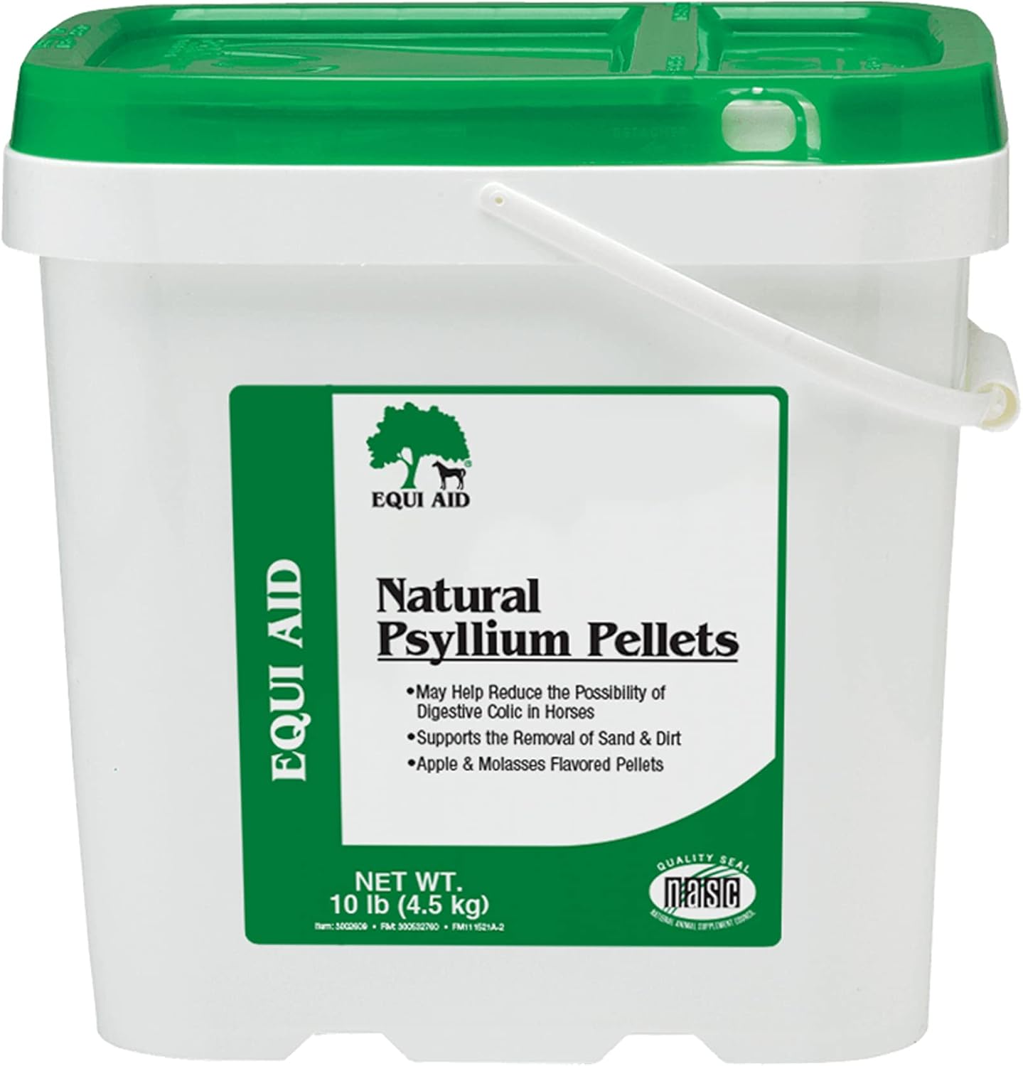 10lb Farnam Equi Aid Natural Horse Psyllium Pellets: Supports Sand & Dirt Removal From Ventral Colon, 32 Scoops - BoostGo Australia
